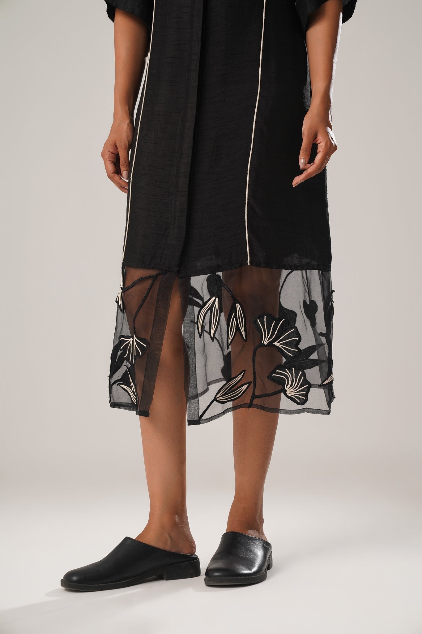 MJ Organza Panel Dress - CiceroniDressesATBW