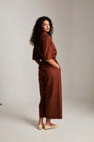 Mocha Co - Linen Boilersuit - CiceroniBoilersuitSaphed