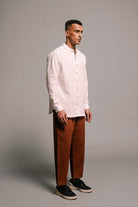 Mocha Co - Linen Men's Lounge Pants - CiceroniPantsSaphed