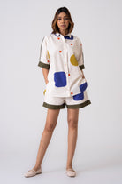 Mocha Shirt - Blue - CiceroniWomen ShirtsThe Kaatn Trail