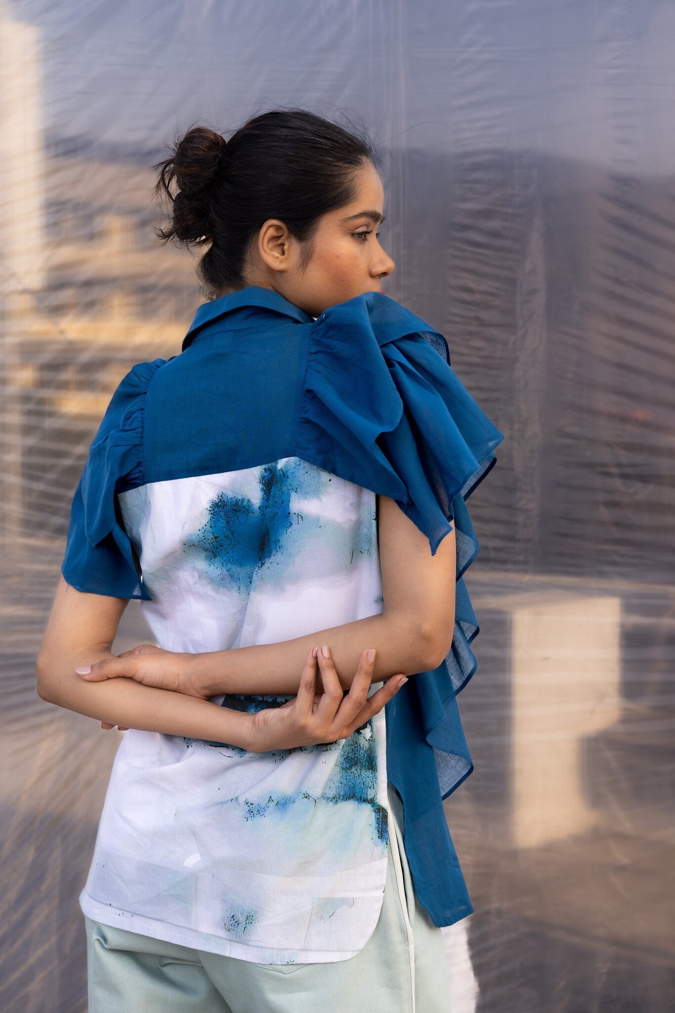 Modern Frill Shirt - CiceroniWomen ShirtsBENNCH