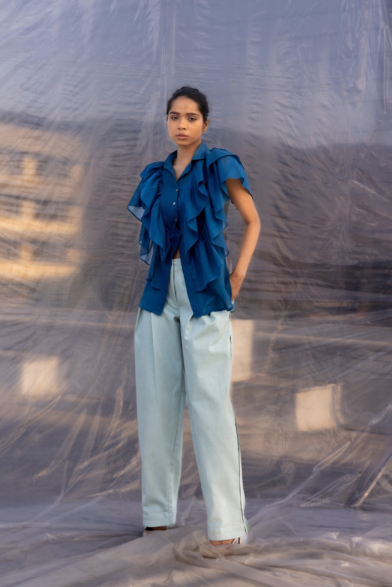 Modern Frill Shirt - CiceroniWomen ShirtsBENNCH