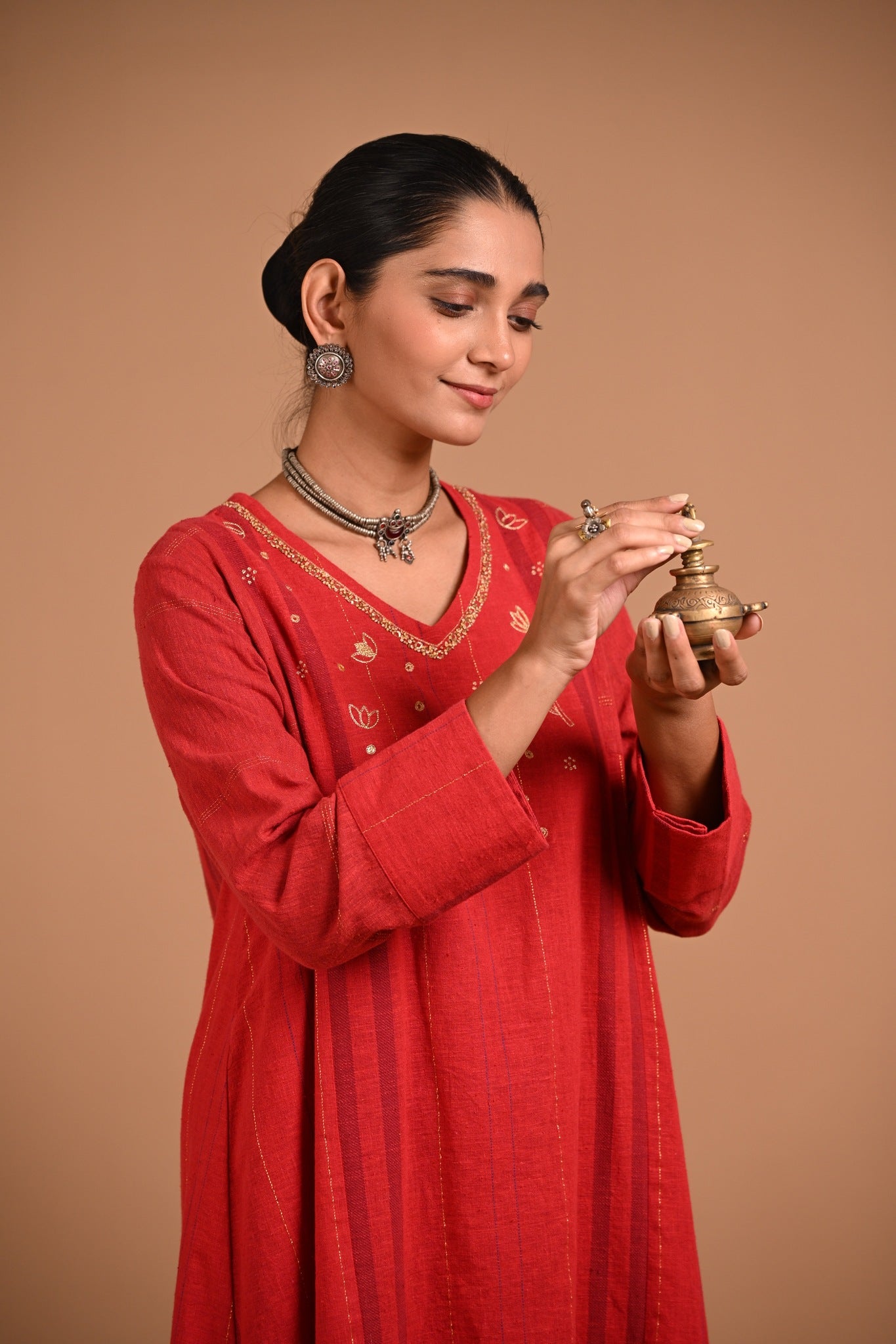 Mogra Kurta - CiceroniKurta, Festive WearRang by Rajvi