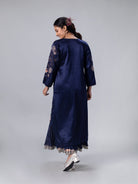 Mogra Navy Kurta - CiceroniKurtaShades of India