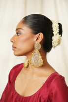 Moirra – Preet, Gold Statement Earrings - CiceroniEarringsMoirra