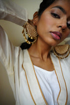 Moirra – Sikka Bali Gold Hoop - CiceroniEarringsMoirra