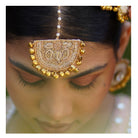Moirra – Sundari Creame and Gold Maangtika - CiceroniHair AccessoriesMoirra
