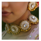 Moirra – Sundari,creame and gold classic choker - CiceroniNeckpieceMoirra