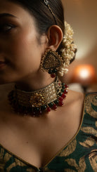 Moirra – Urmila Black and Gold Triangle Shape Studs - CiceroniEarringsMoirra