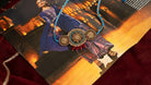 Moirra – Zardoz Rani Choker Black Maroon and Turquoise - CiceroniNeckpieceMoirra