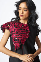Monica - Shoulder Bib Ladder Dress - CiceroniDressMadder Much