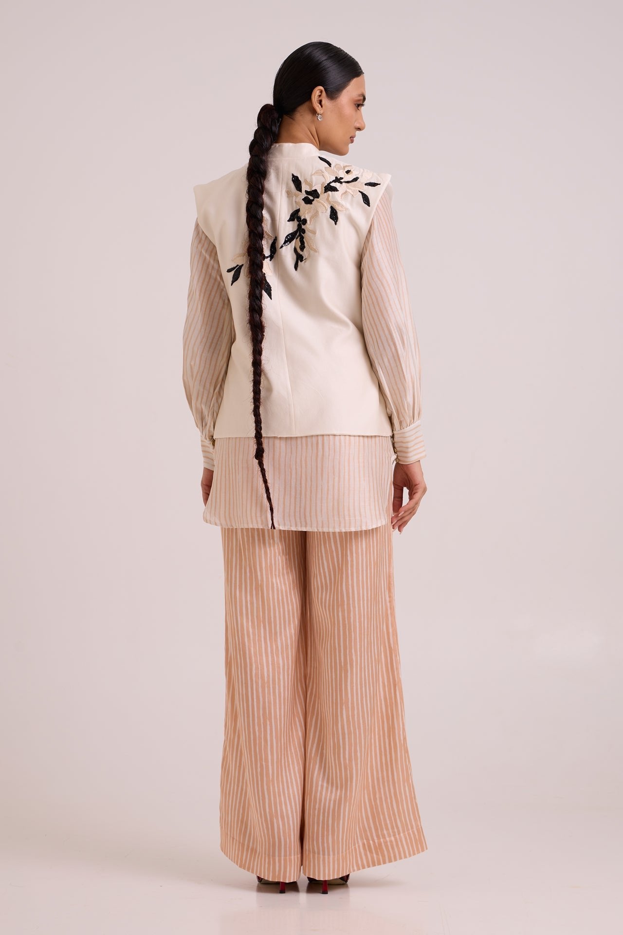 Monroe - Diwan Vest with Shirt & Pant Set - CiceroniCo - ord SetMadder Much