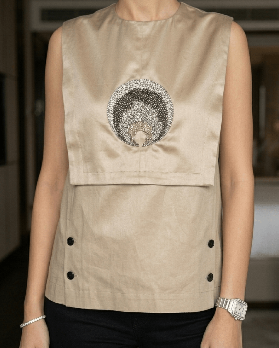 Moonstruck Oak Flap Top - CiceroniTopArtbeats by Keerthana