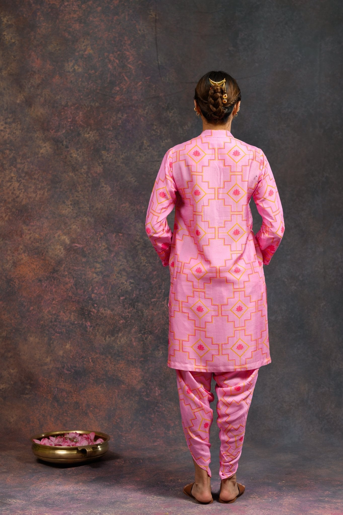 Morbagh Pink Dhoti Set - CiceroniCo - ord SetPrachi Kamat