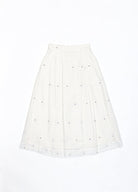 Morisot Jamdani Co - ord - Soft White - CiceroniSkirt SetHiranya