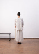 Morisot Jamdani Co - ord - Soft White - CiceroniSkirt SetHiranya