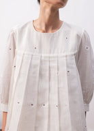Morisot Jamdani Co - ord - Soft White - CiceroniSkirt SetHiranya