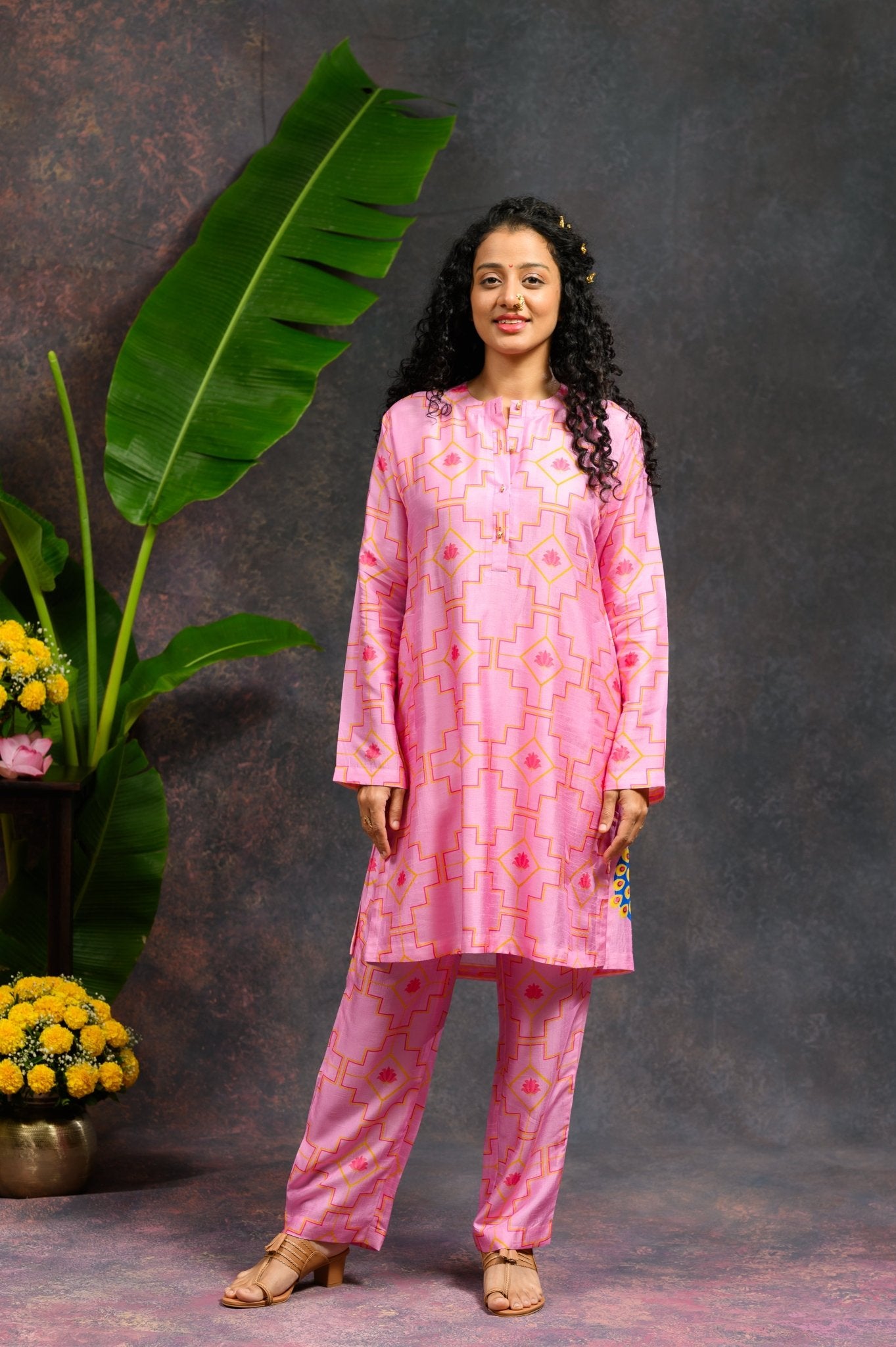 Morvika Pink Co - ord Set - CiceroniCo - ord SetPrachi Kamat