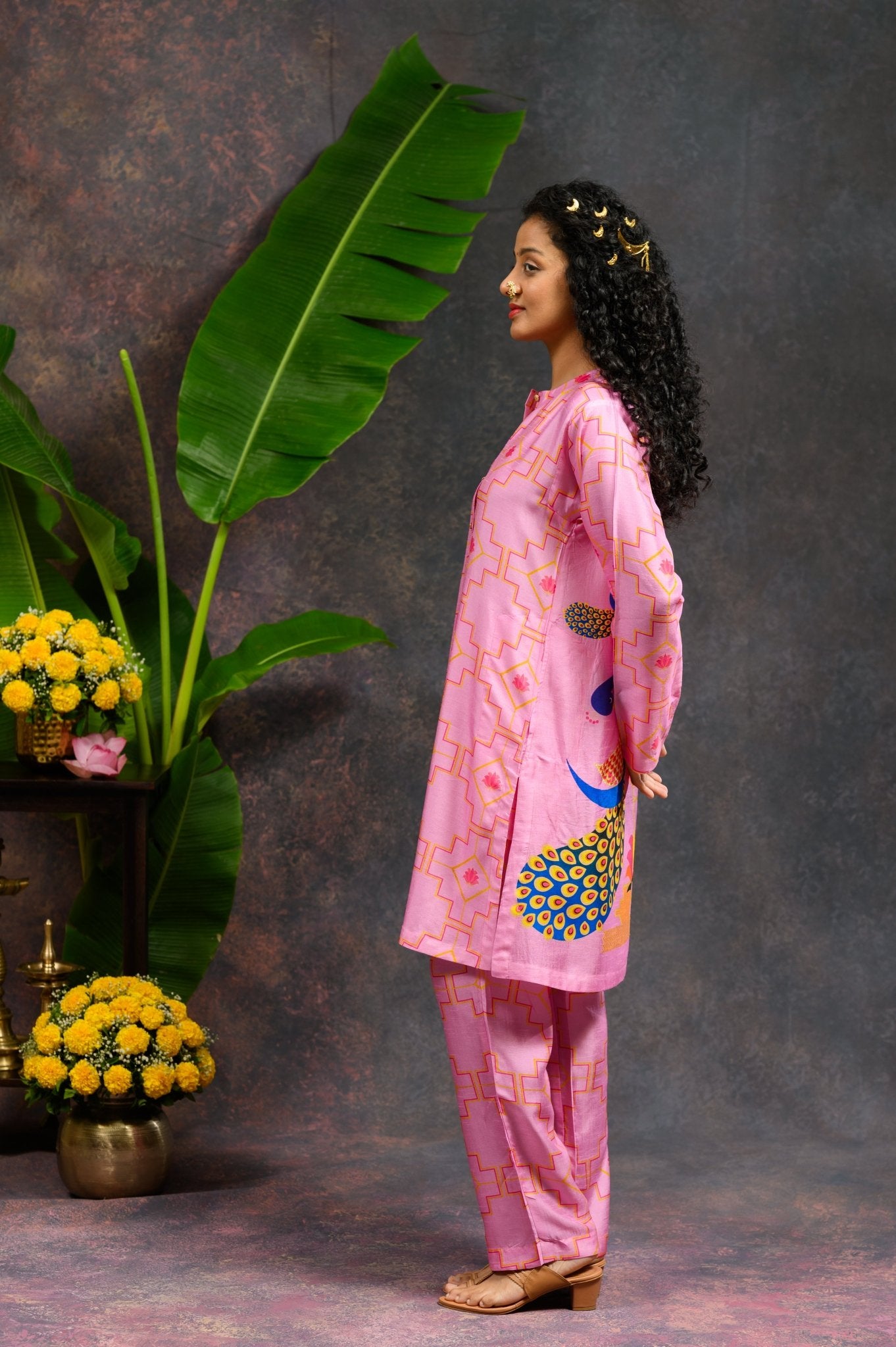 Morvika Pink Co - ord Set - CiceroniCo - ord SetPrachi Kamat