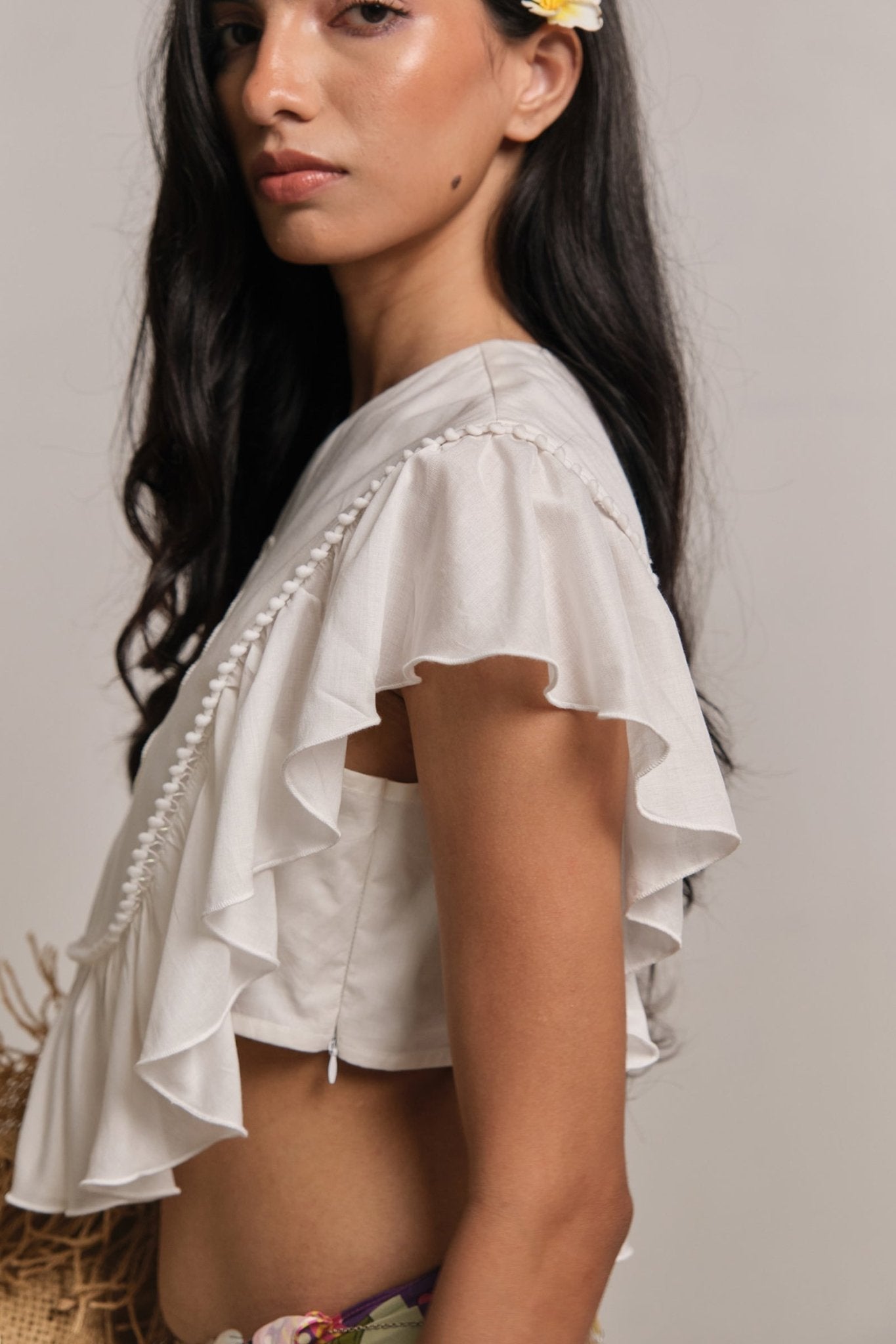 Mother of Pearl Top - CiceroniTopsShimona