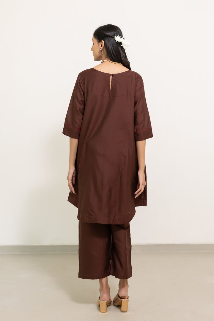 Mrinal Embroidered Co - ord Set - CiceroniKurta Set, Festive WearSilai Studio