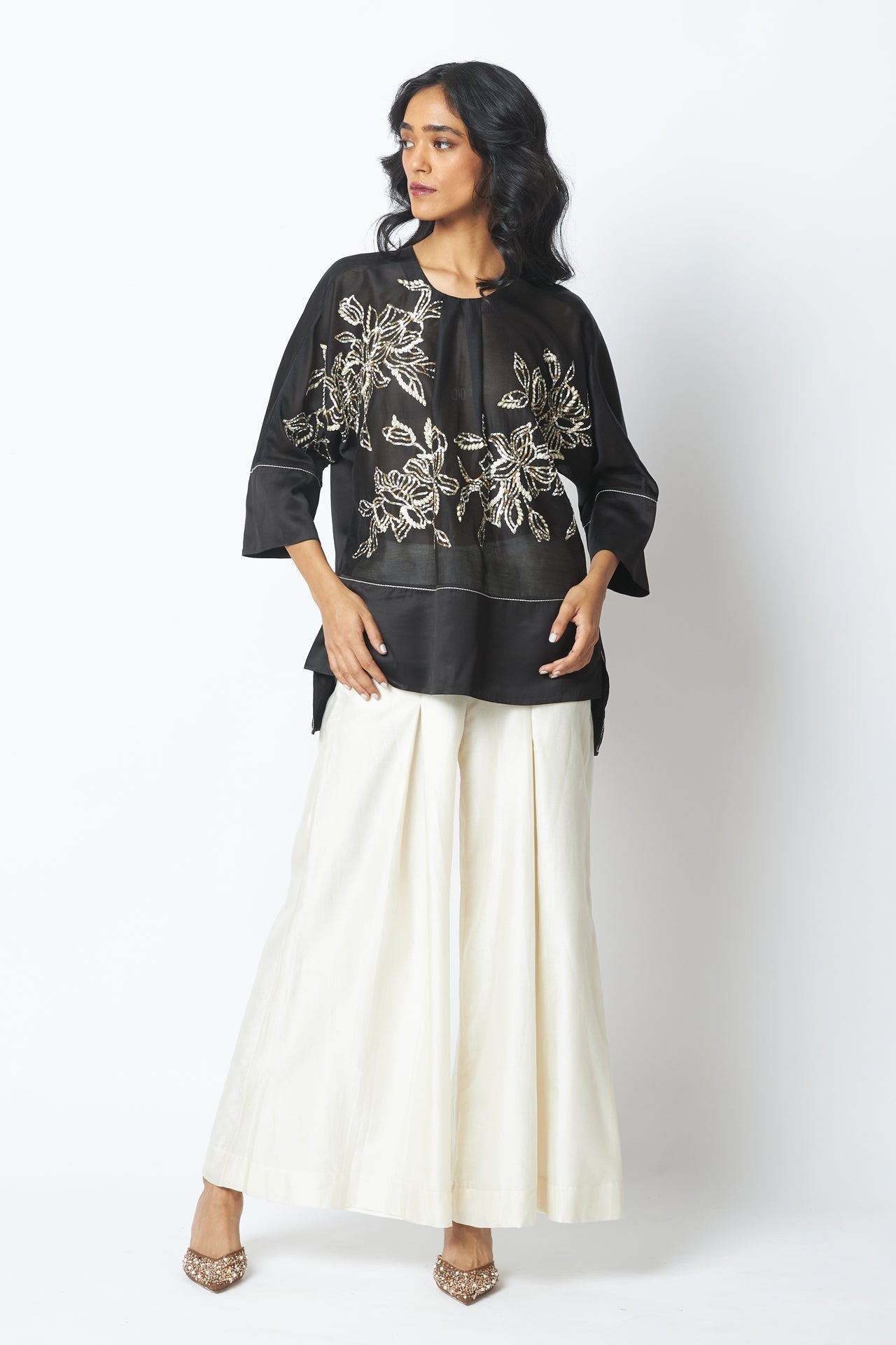 Munmun - Starlit Sheer Top + Pants - CiceroniCo - ord SetMadder Much