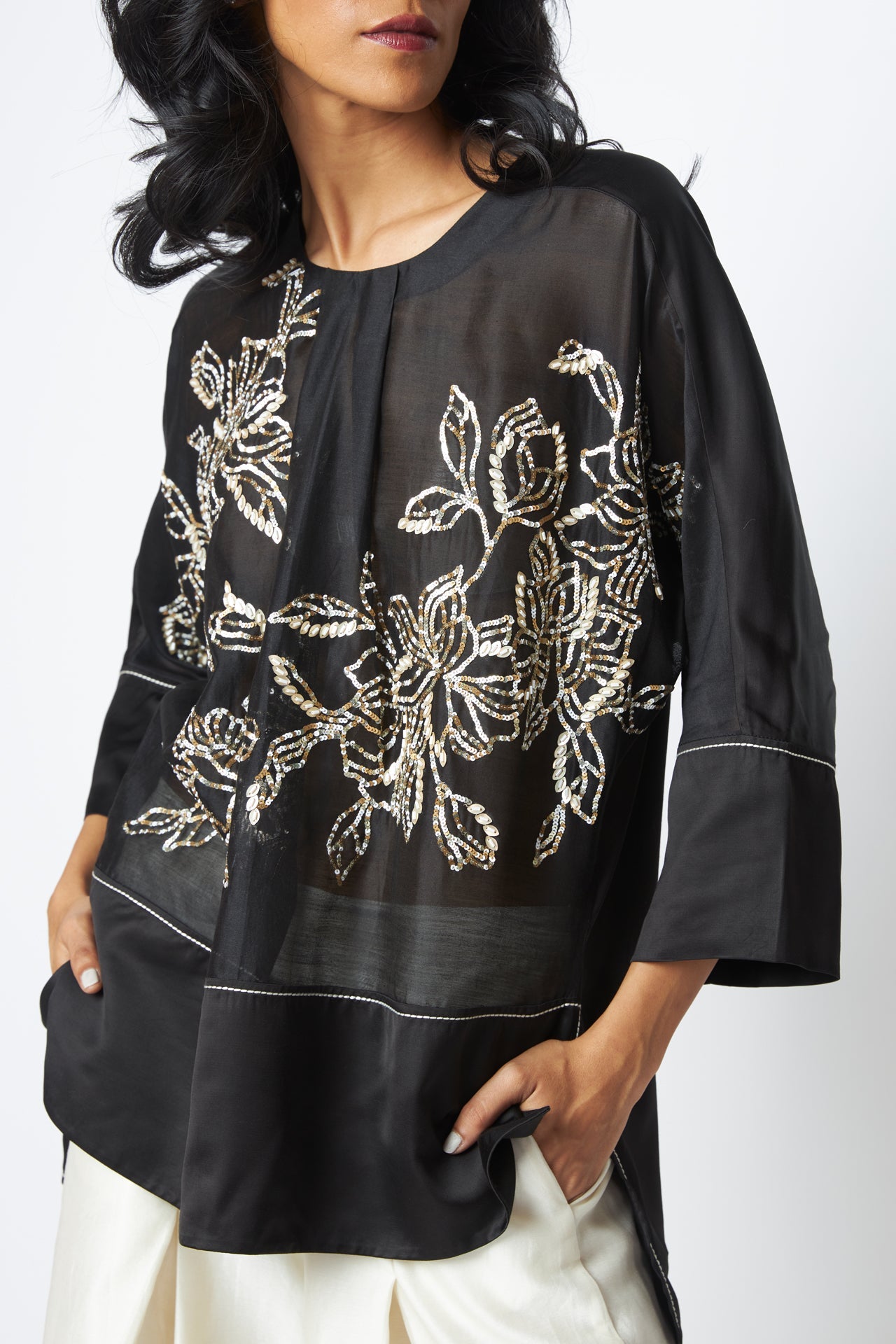 Munmun - Starlit Sheer Top + Pants - CiceroniCo - ord SetMadder Much