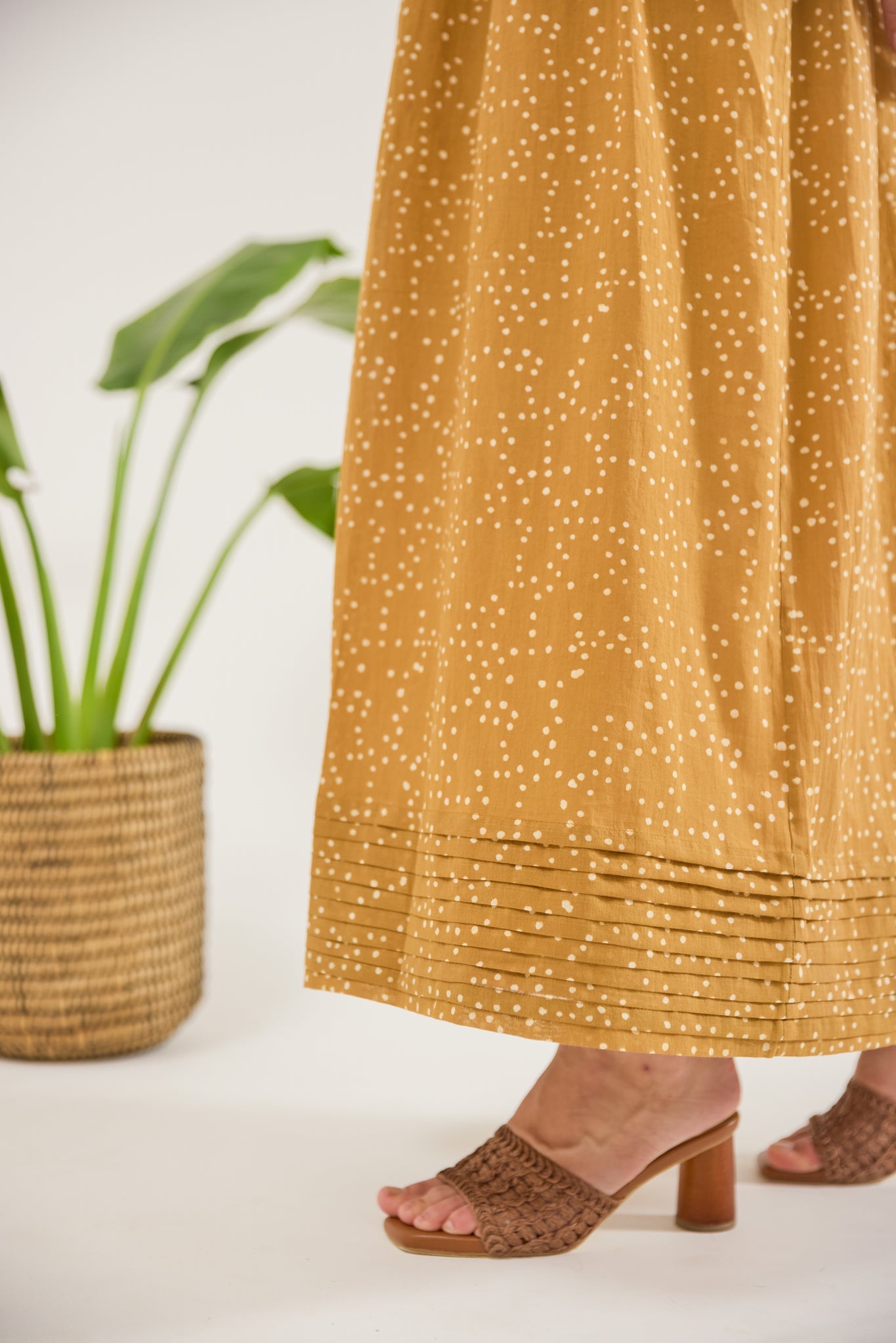 Mustard Mirage Skirt - CiceroniSkirtsTaro