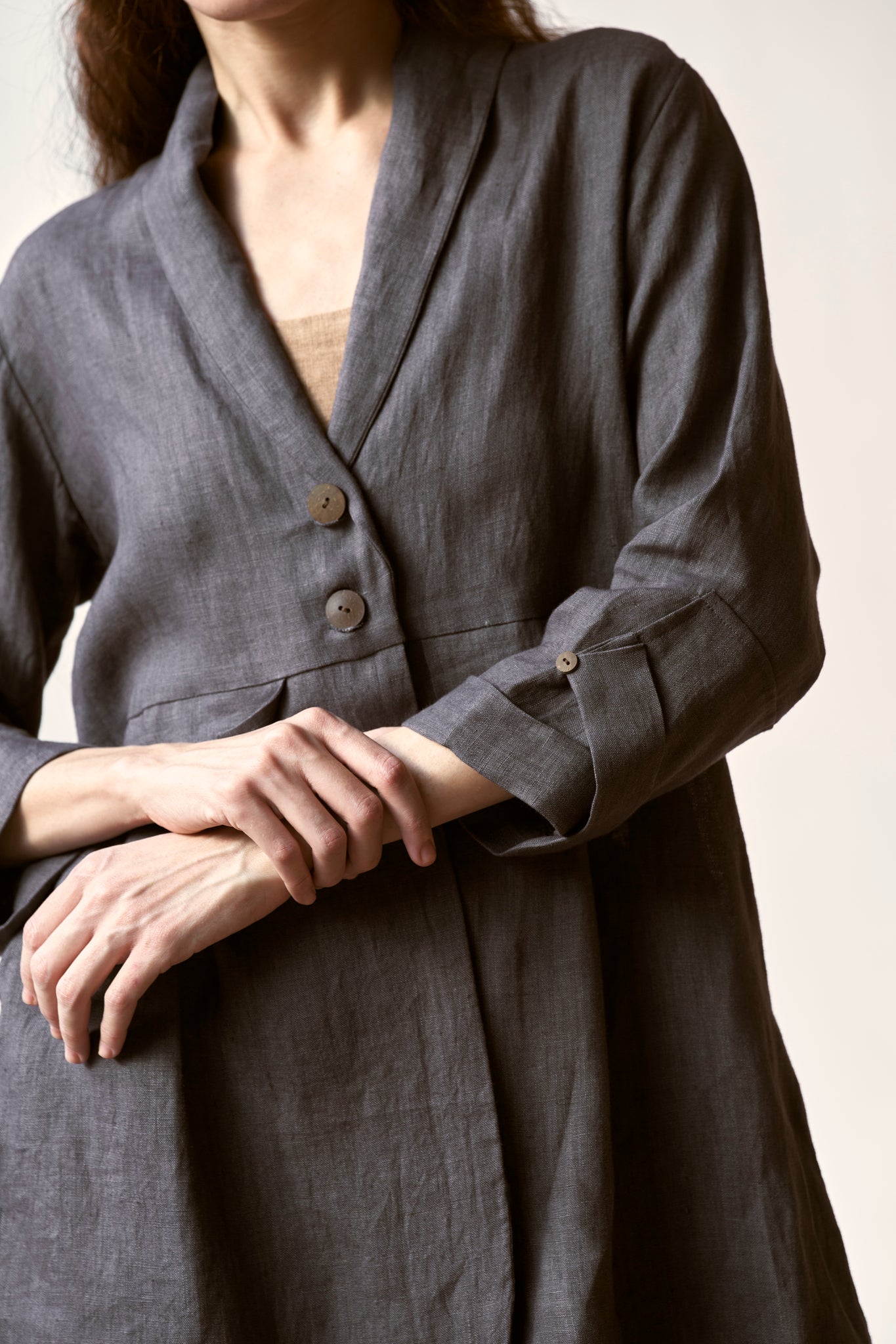 My Fav Blazer - Charcoal - CiceroniBlazersPaeony