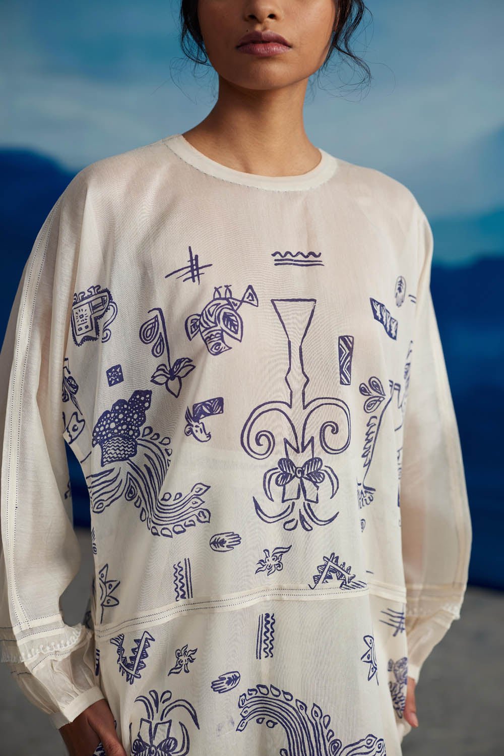 Naahar Dolman Kurta - CiceroniKurtaAhmev