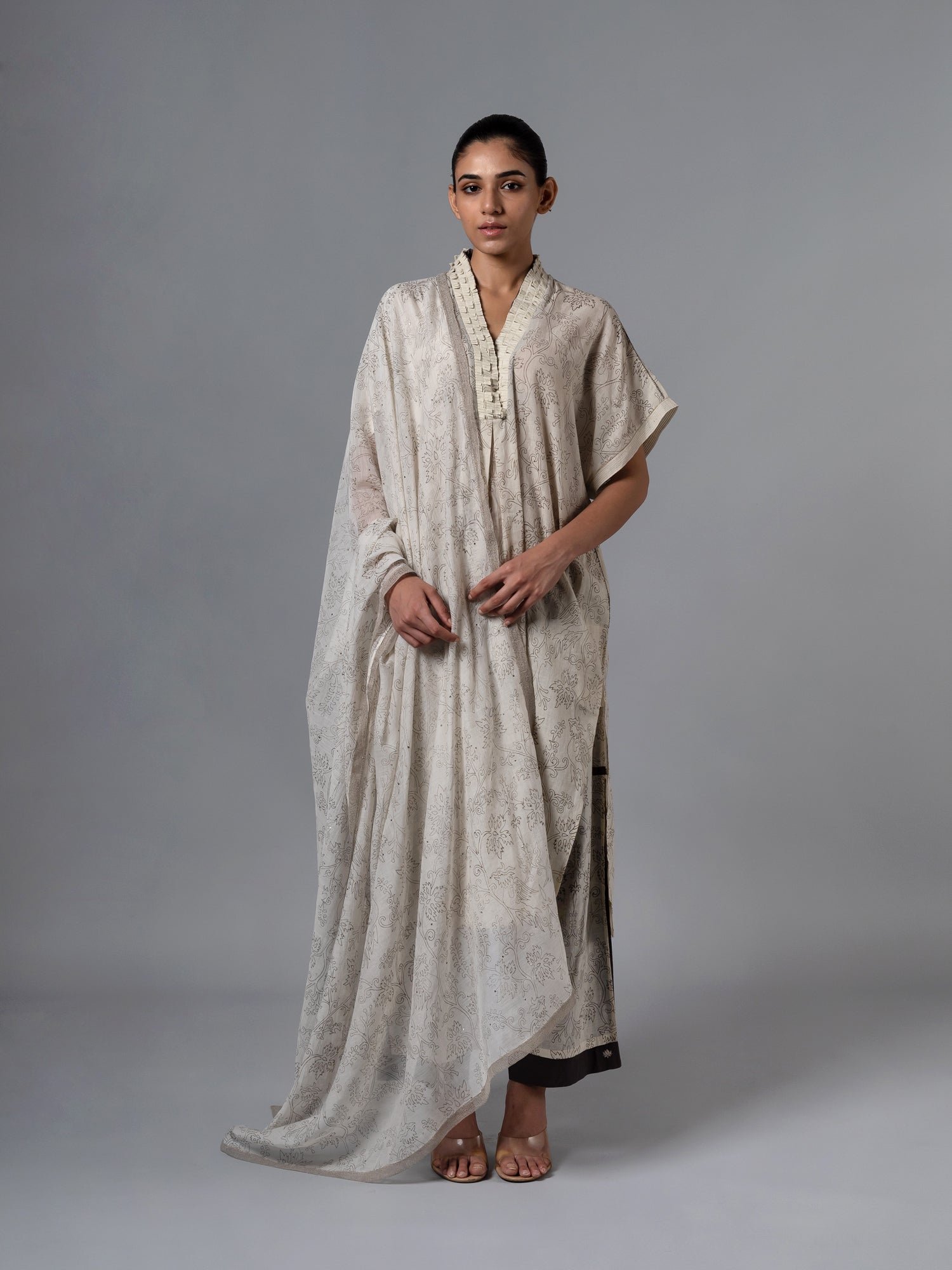 Naga Natural Kaftan - CiceroniKaftanShades of India