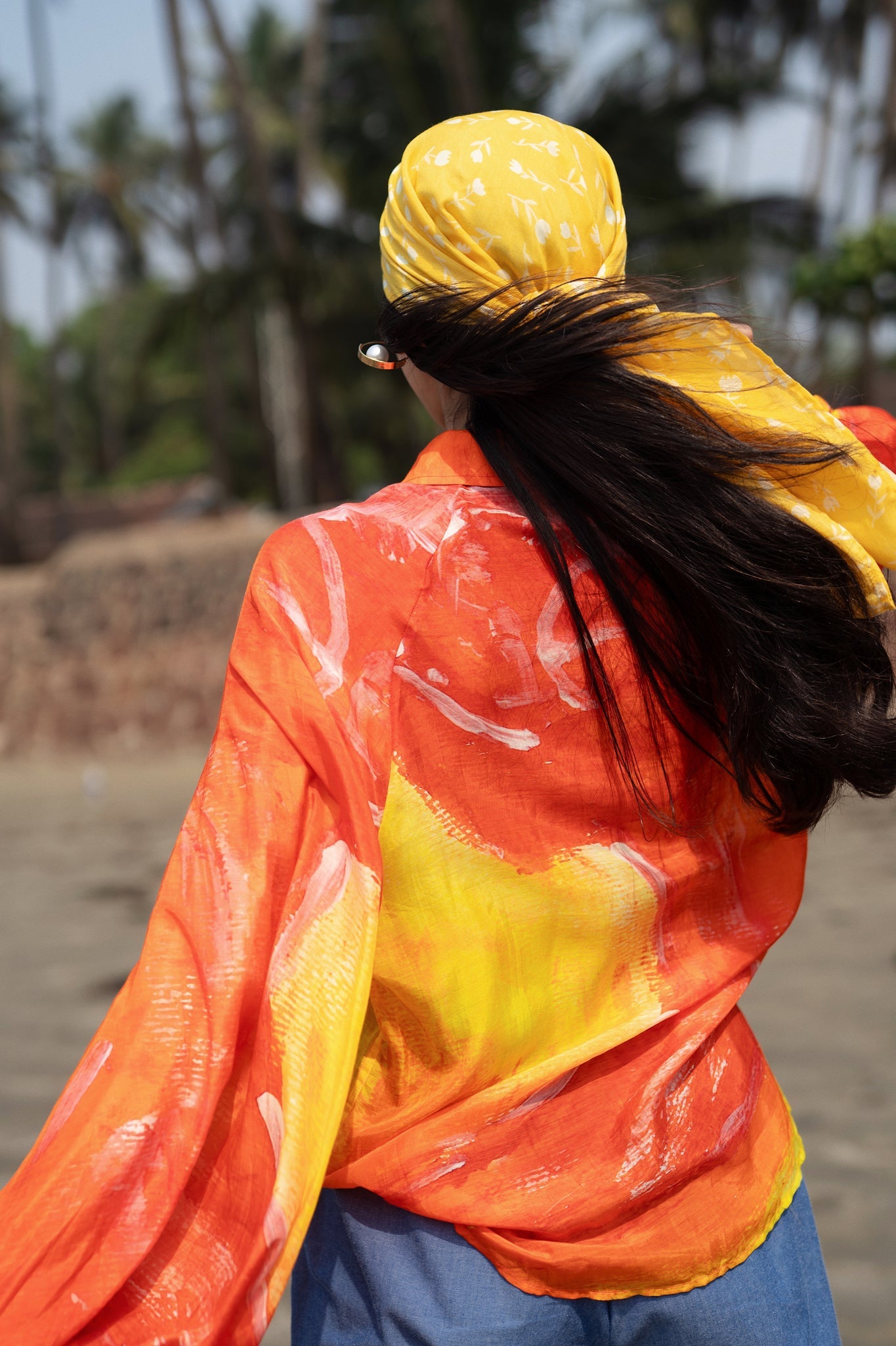 Naked Ninja - Orange - CiceroniWomen ShirtsRAAS Life