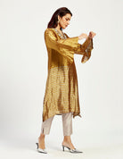 Nambia - Golden Sun Elegant Tunic + Pant Set - CiceroniKurta Set, Festive WearMadder Much