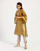 Nambia - Golden Sun Elegant Tunic + Pant Set - CiceroniKurta Set, Festive WearMadder Much