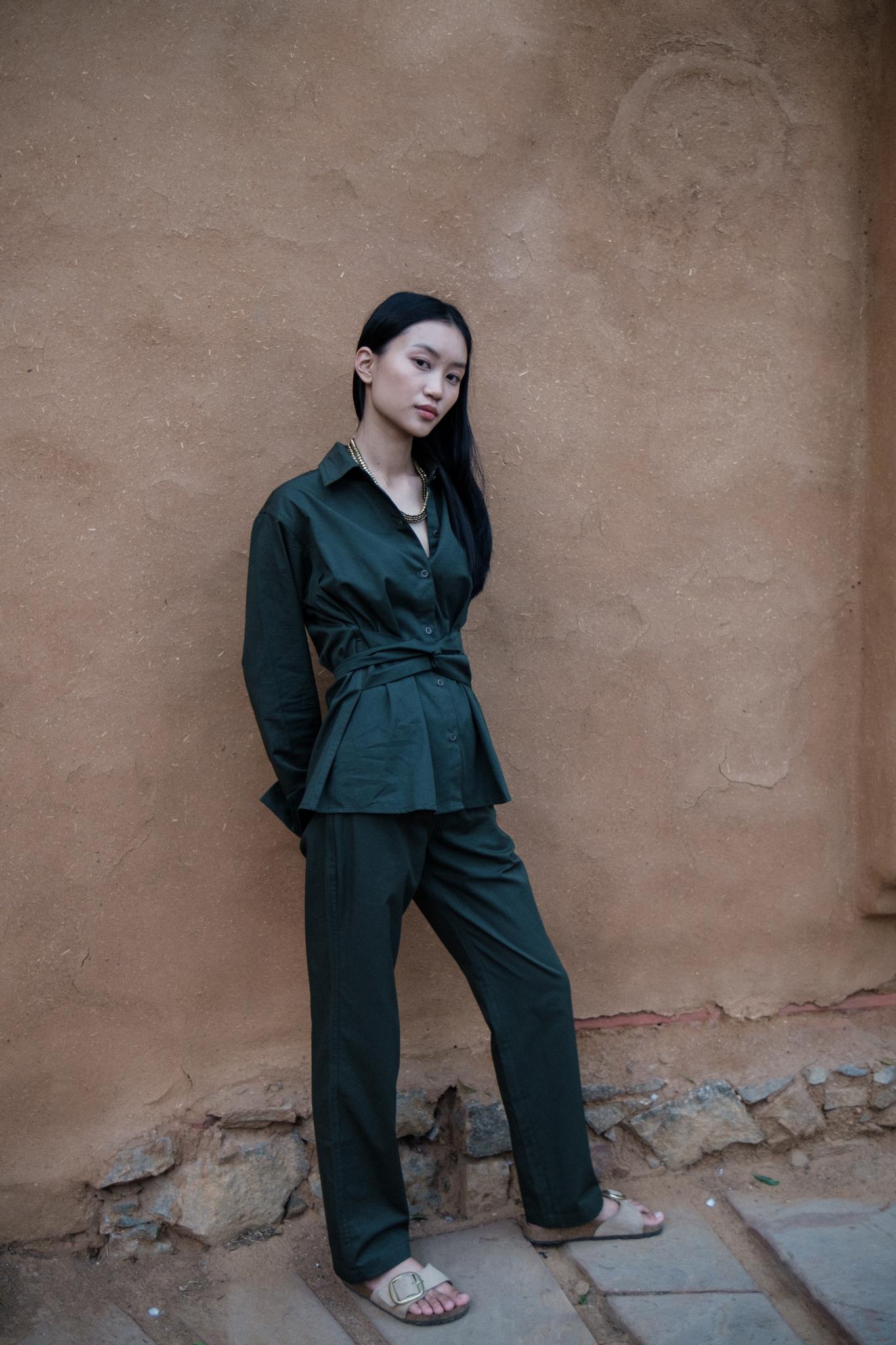 Nara Front Knot Shirt - CiceroniShirtsThe Terra Tribe