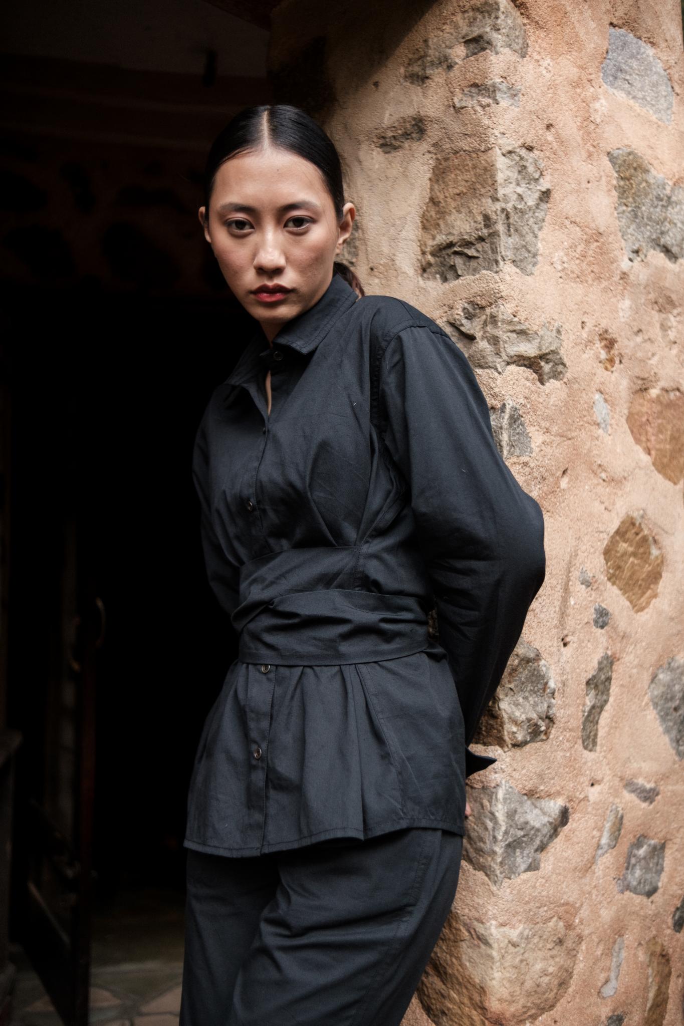 Nara Front Knot Shirt - CiceroniShirtsThe Terra Tribe