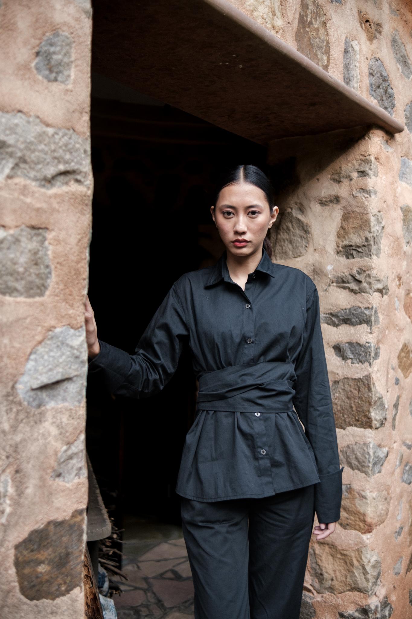 Nara Front Knot Shirt - CiceroniShirtsThe Terra Tribe
