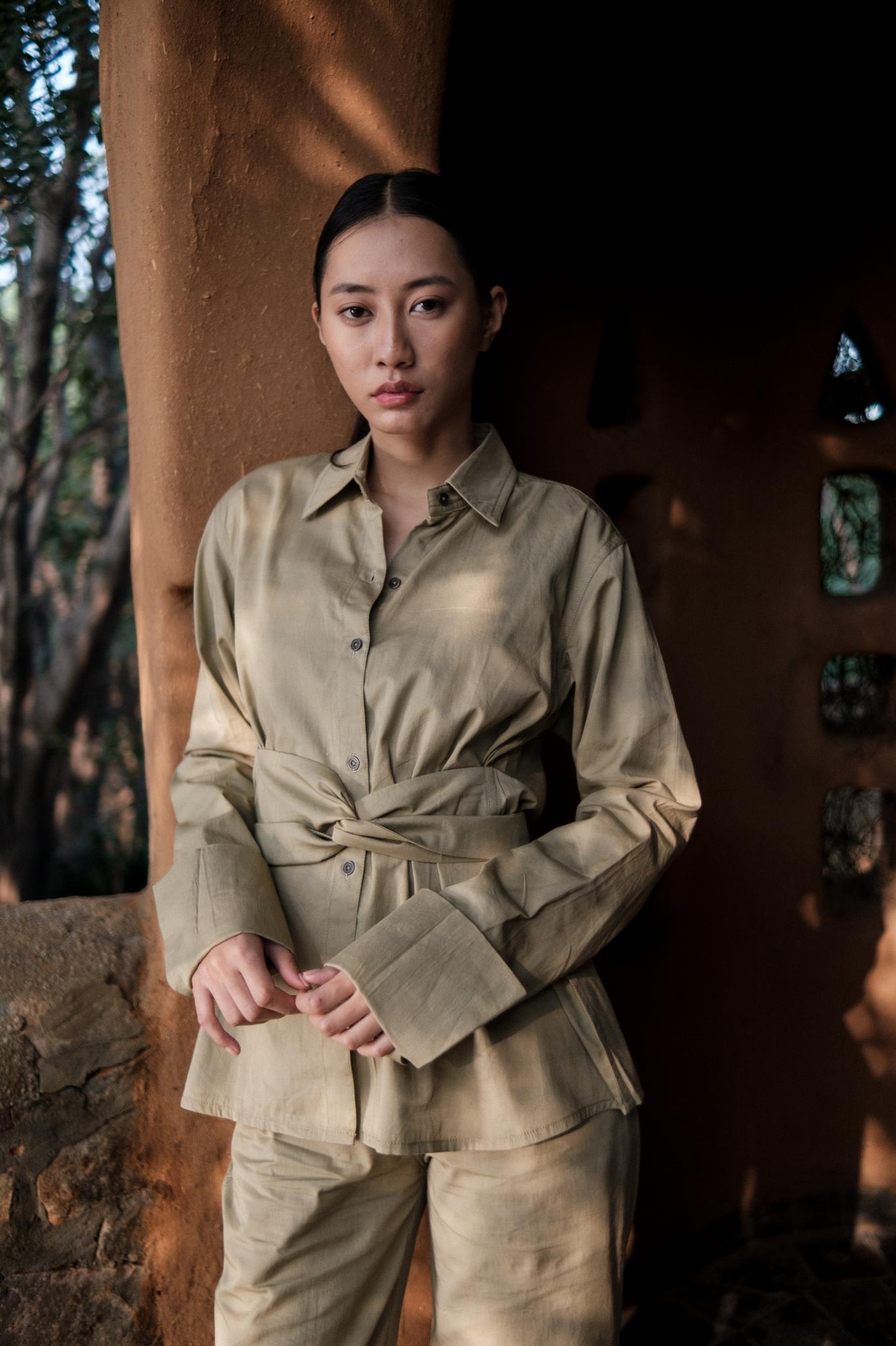 Nara Front Knot Shirt - CiceroniShirtsThe Terra Tribe