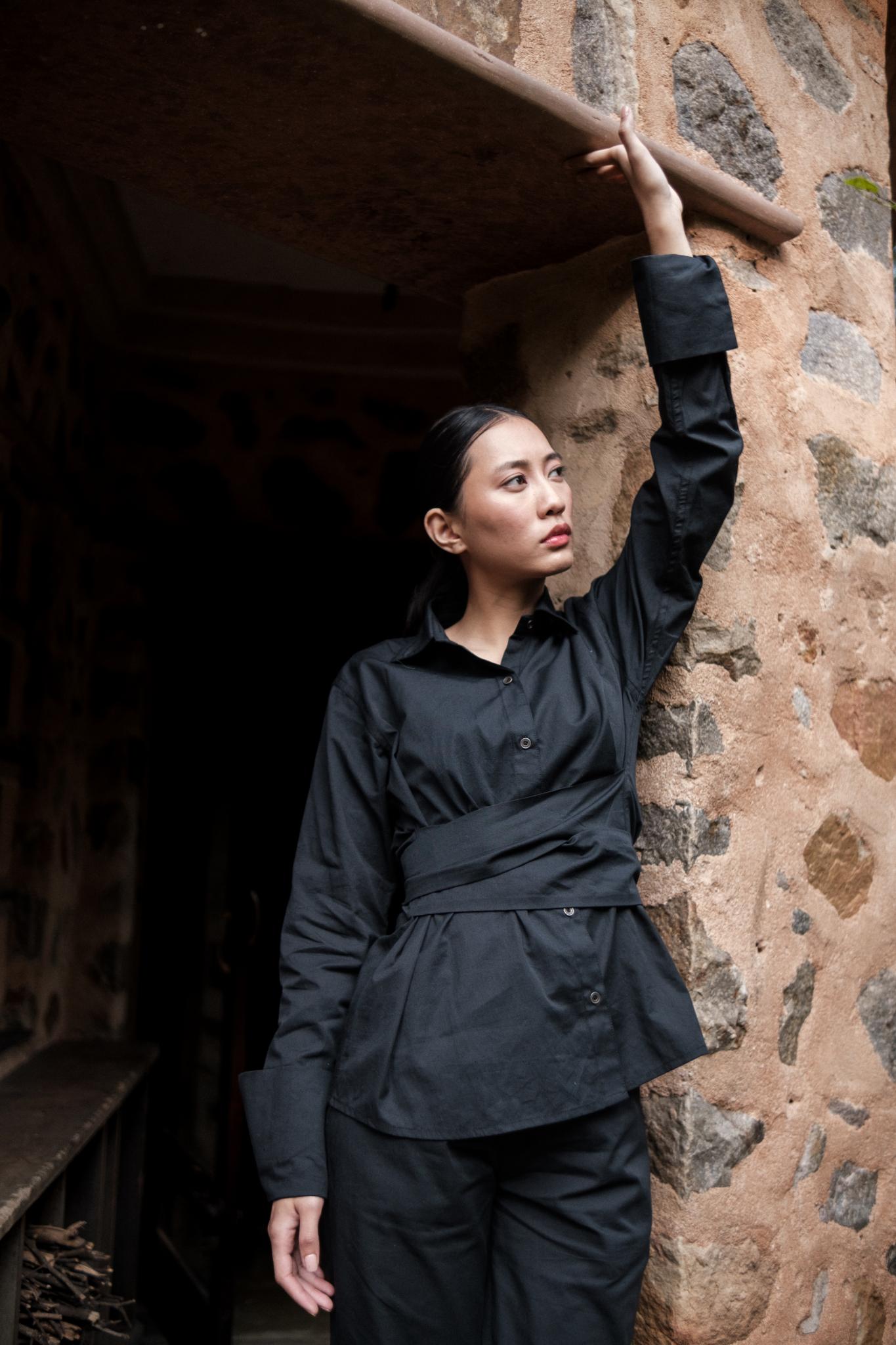 Nara Front Knot Shirt - CiceroniShirtsThe Terra Tribe