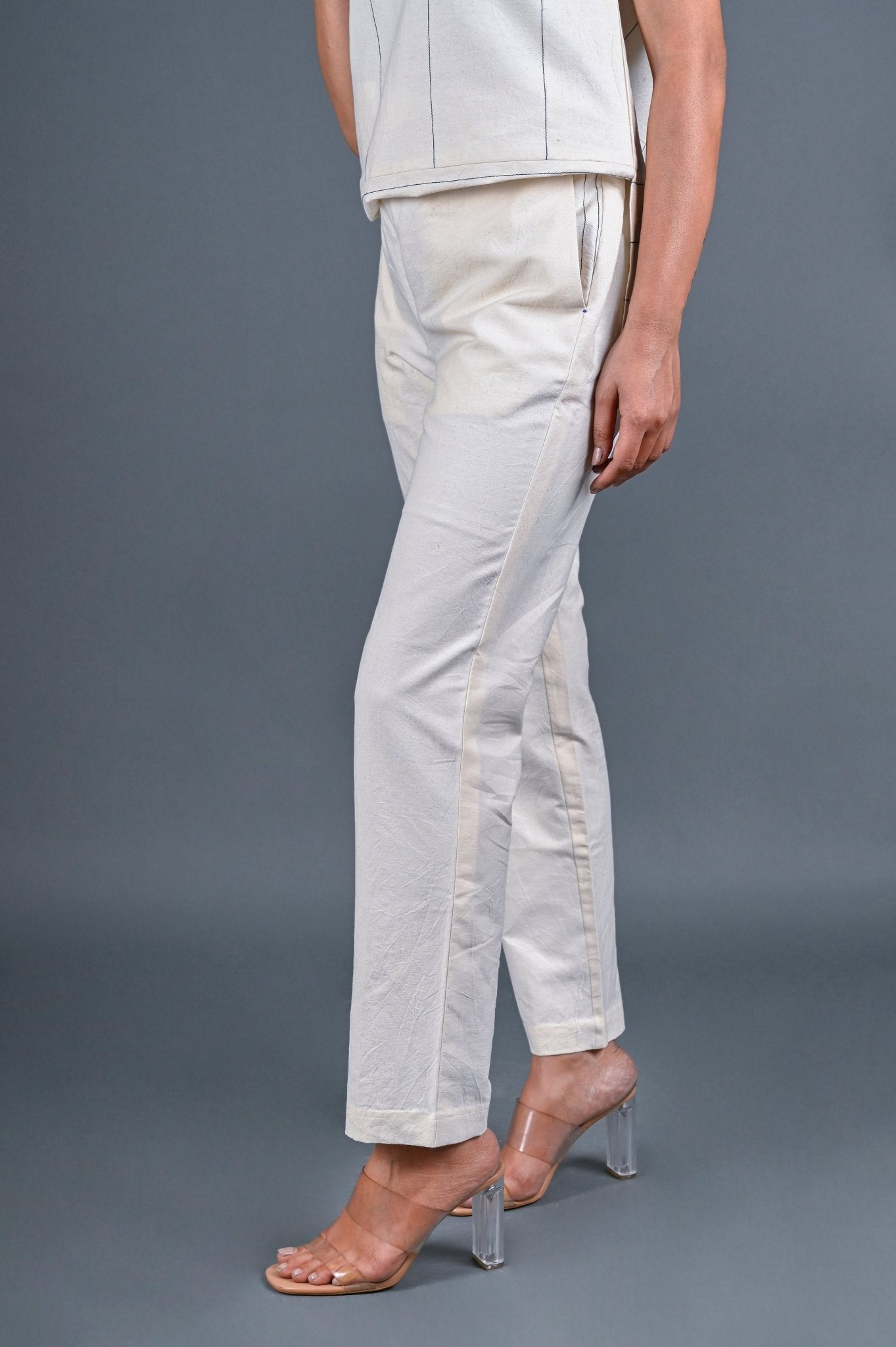Narrow Pant with Pocket - CiceroniPantsRang by Rajvi