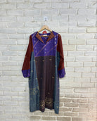 Nasho Kaftan – Blue Nasho Jamdani - CiceroniKaftanBhomra