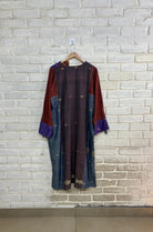 Nasho Kaftan – Blue Nasho Jamdani - CiceroniKaftanBhomra