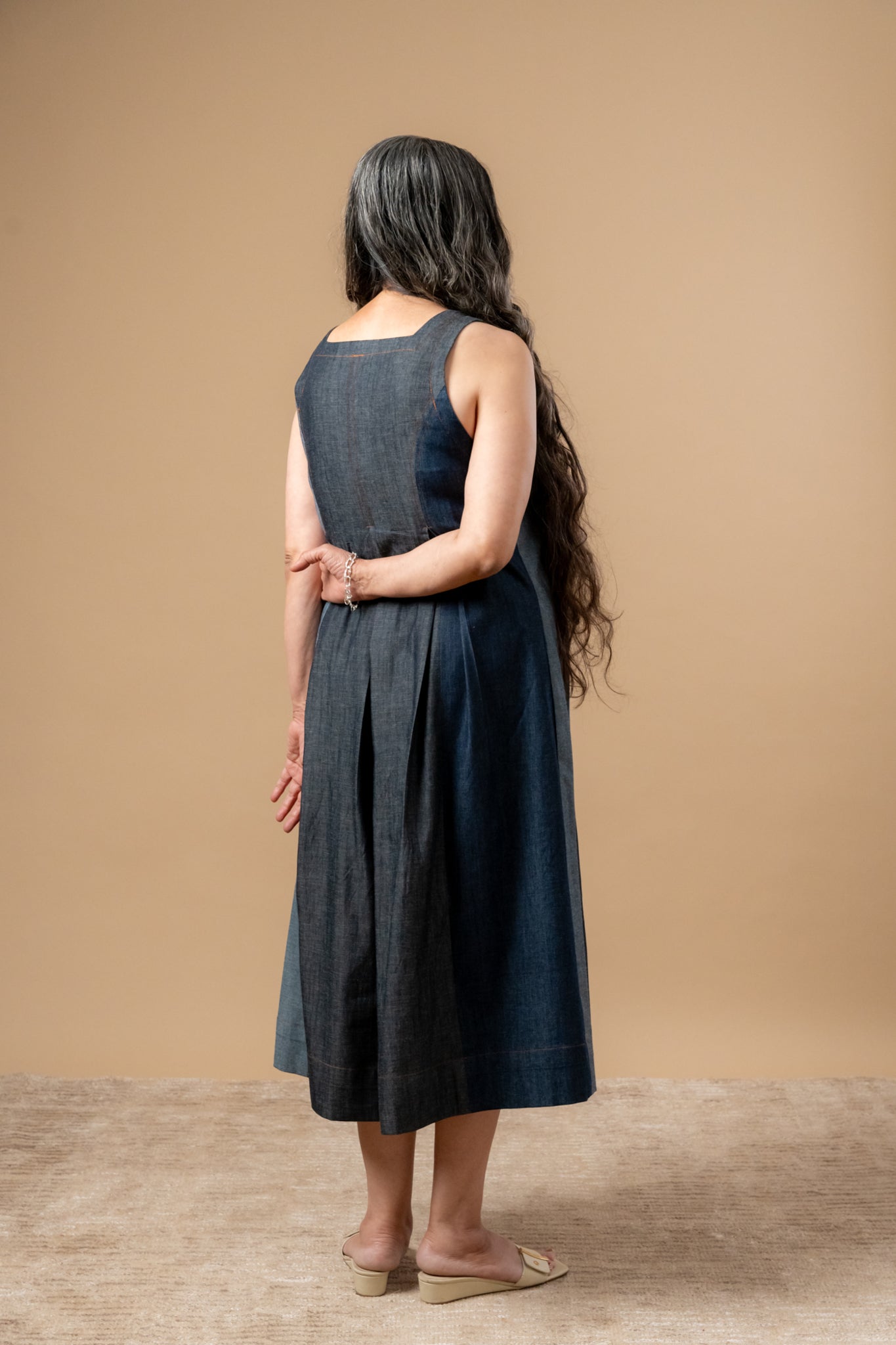 Natalie Denim Dress - CiceroniDressesDoodlage