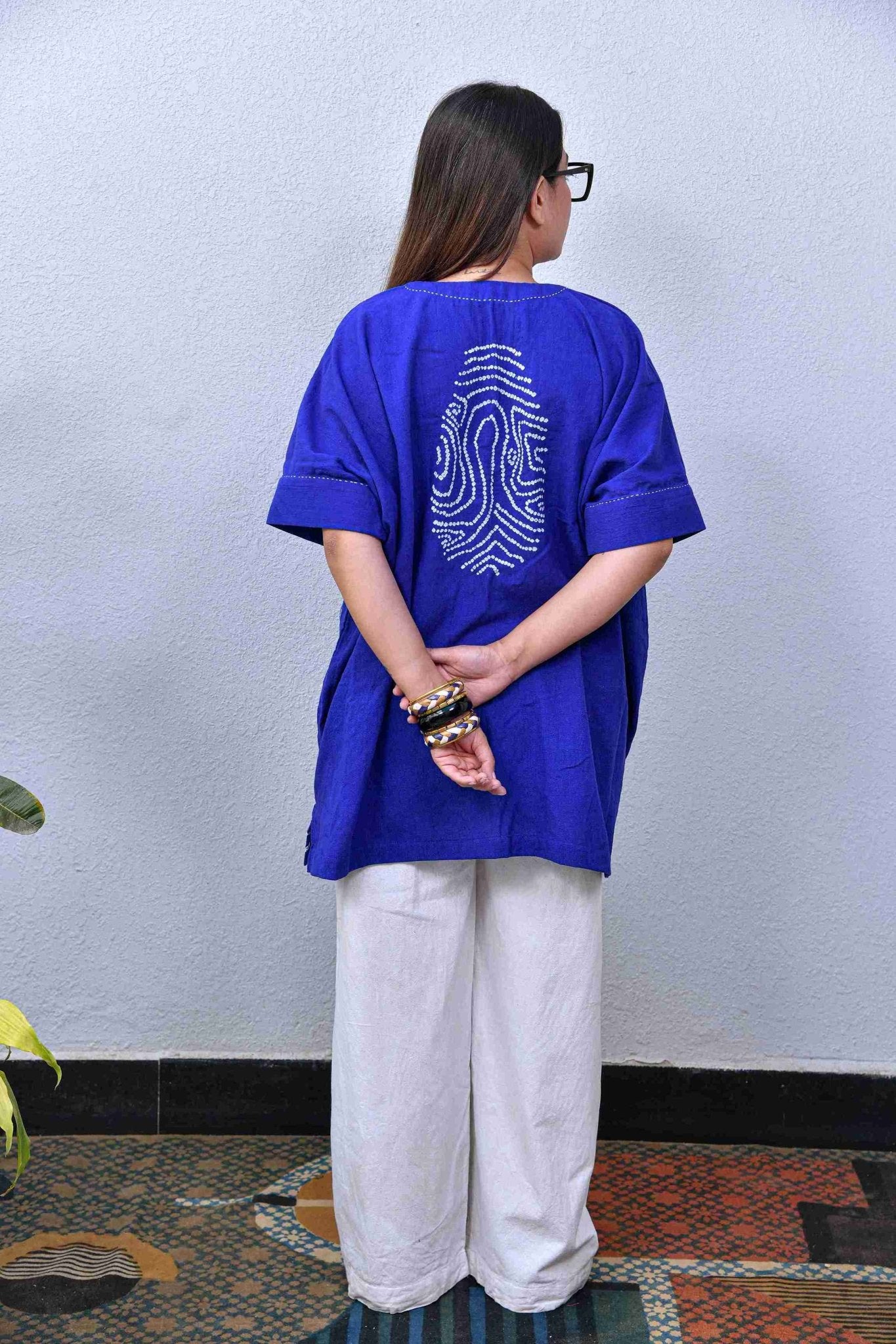 Neel Fingerprint Top - CiceroniTopsYD Aashiya