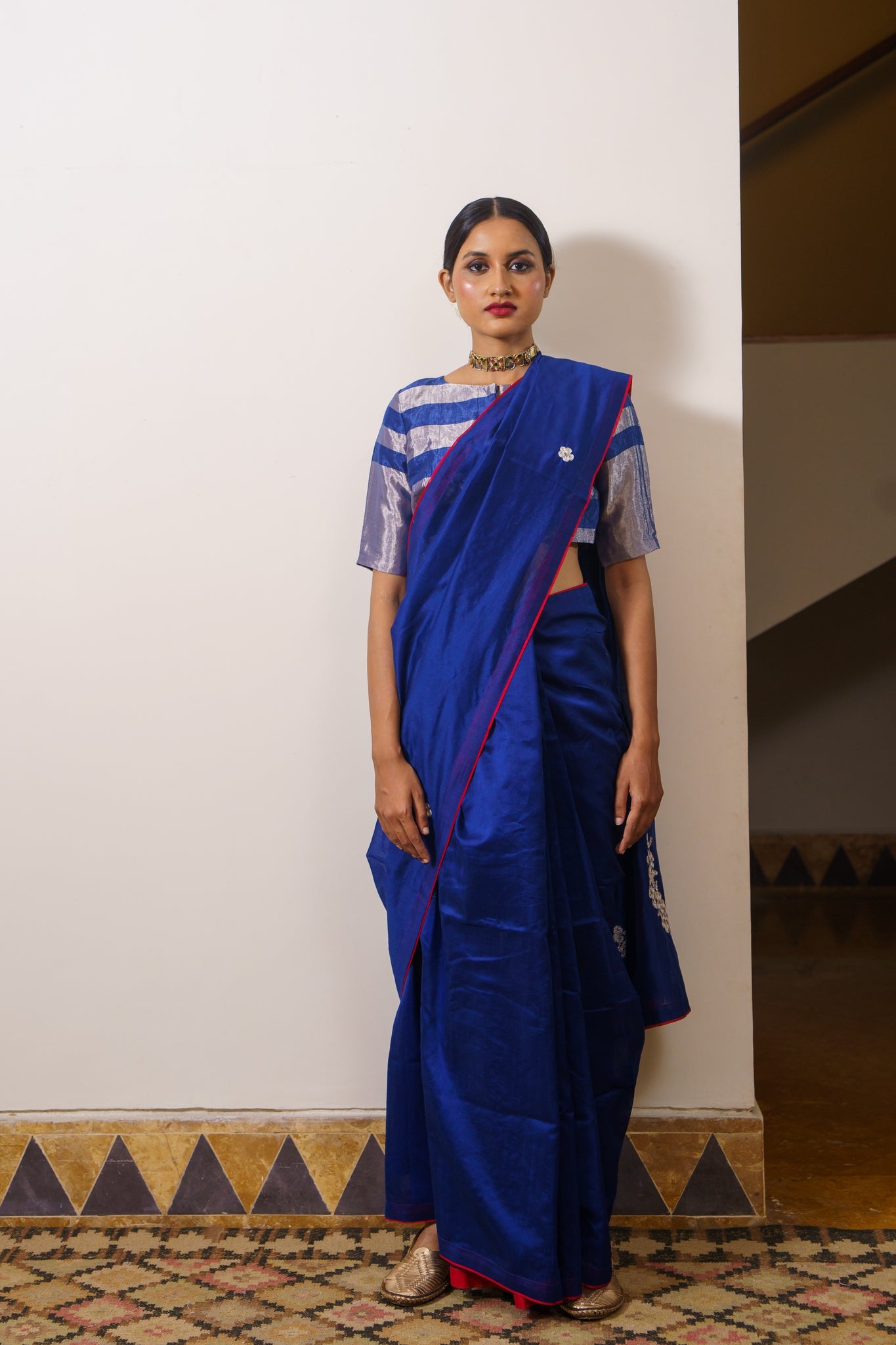 Neelambari Saree - CiceroniSareeRaga & Co.