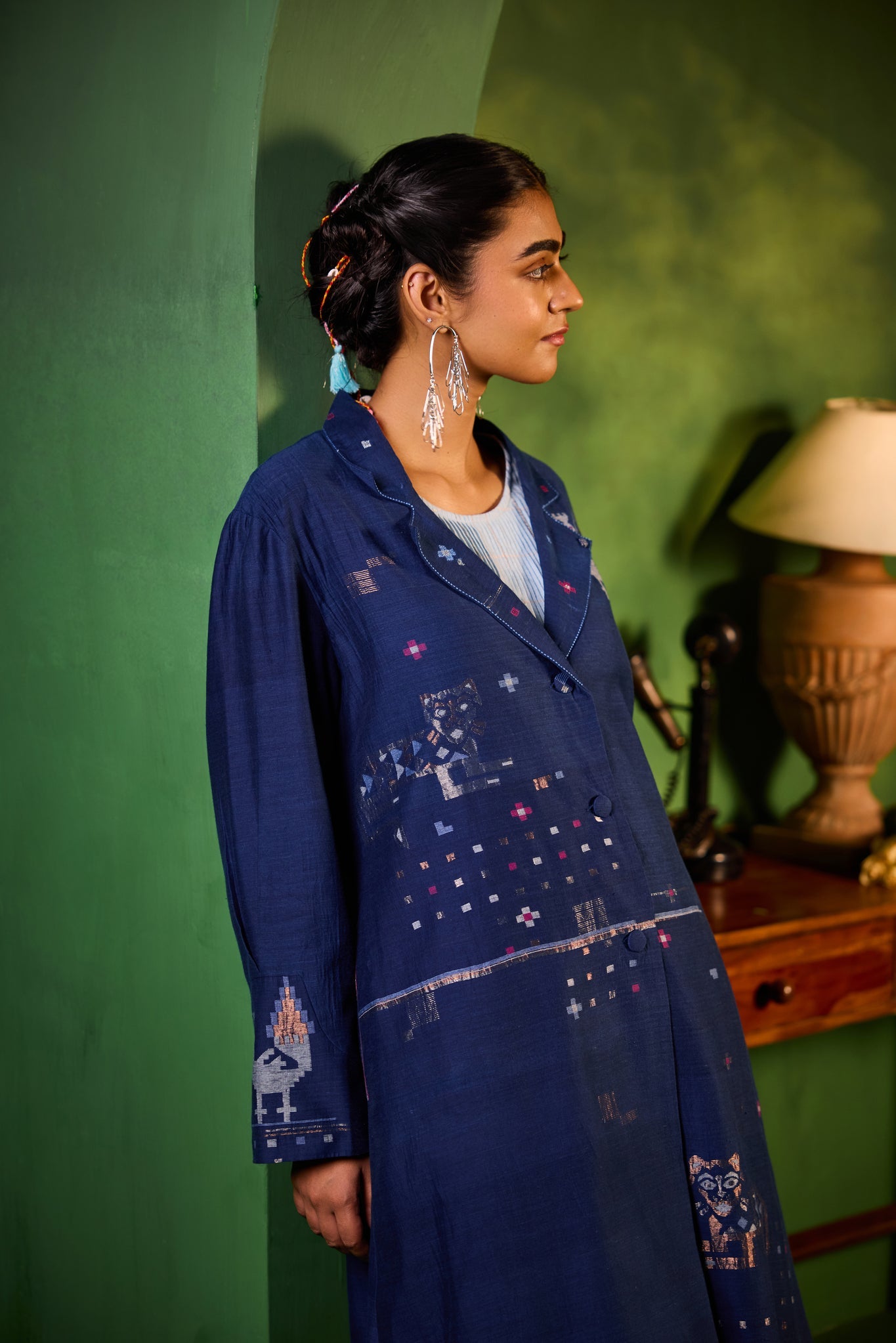 Neelambari Set - CiceroniJacket SetSarron