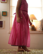 Neelkamal coord set in pink and gold - CiceroniKurta Set, Festive WearLove The World Today