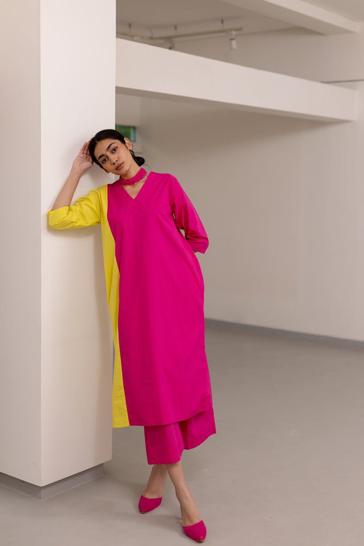 Neon Pop Kurta Set - CiceroniKurta Set, Everyday WearSilai Studio