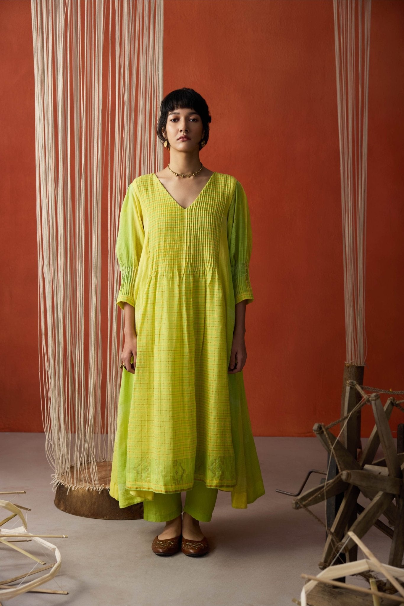 Nidhi Co-ord Set - CiceroniKurta Set, Everyday WearGulmohar Calcutta