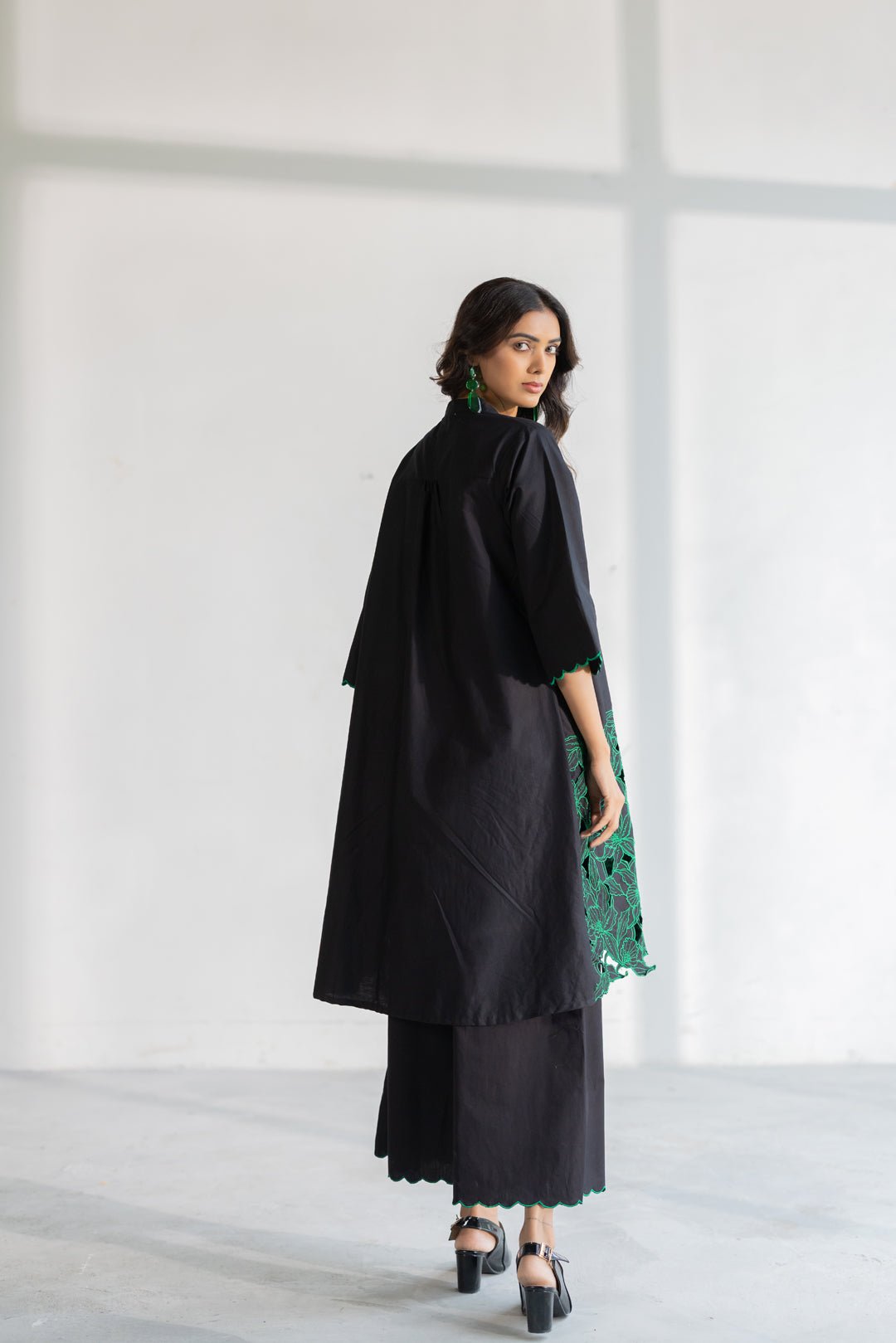Nightgarden Cutwork Kurta Set - CiceroniKurta SetSilai Studio